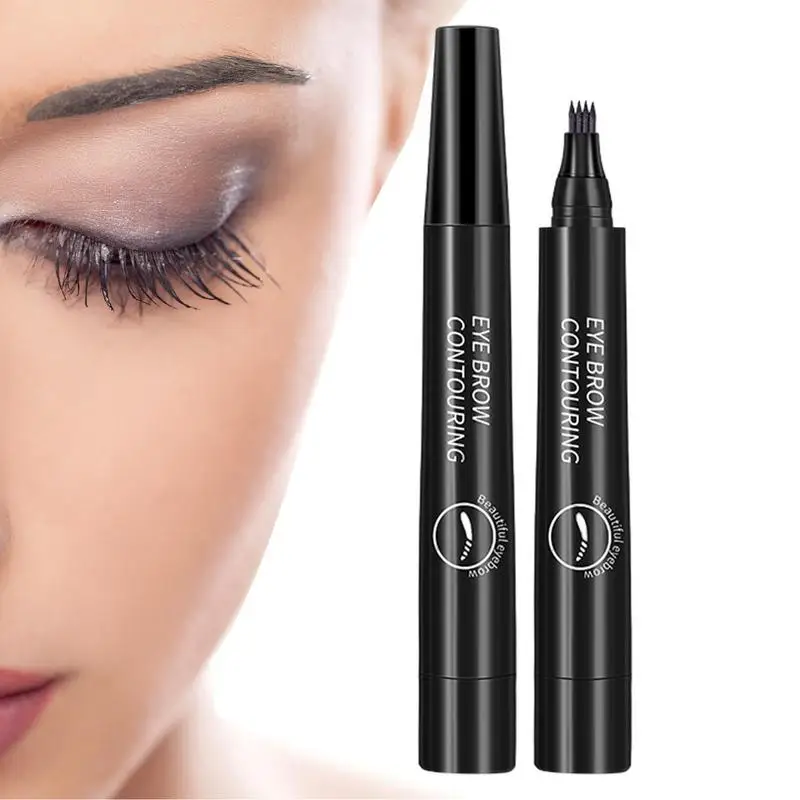 

Microblading карандаш для бровей Водостойкий карандаш для бровей долговечная ручка для бровей 4 точки карандаш для бровей Косметика для женщин макияж