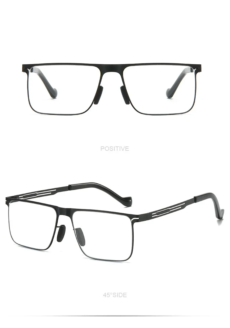Photochrome/Anti-Blaulicht-Brille für Herren, Sonnenbrille zum Fahren, Outdoor-Reisen/Angeln, Sonnenbrille, polarisierte Metallbrille – Detail 8