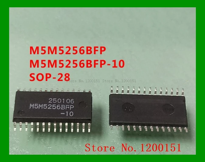 

M5M5256BFP M5M5256BFP-10 лапками углублением SOP-28