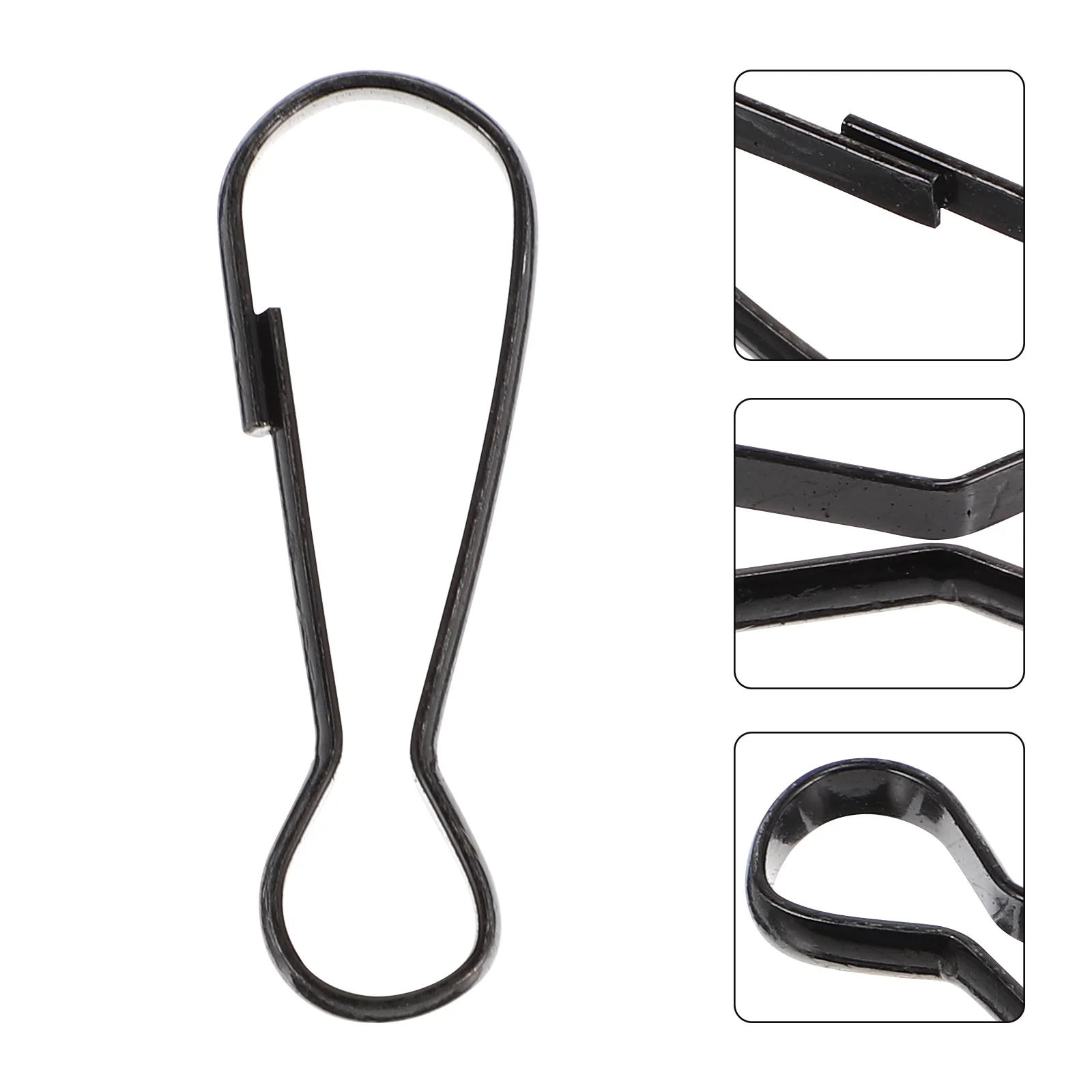 

100 Pcs Multifunction Hooks up Hookss Alloy Carabiner Clip Metal Lanyard Hookss