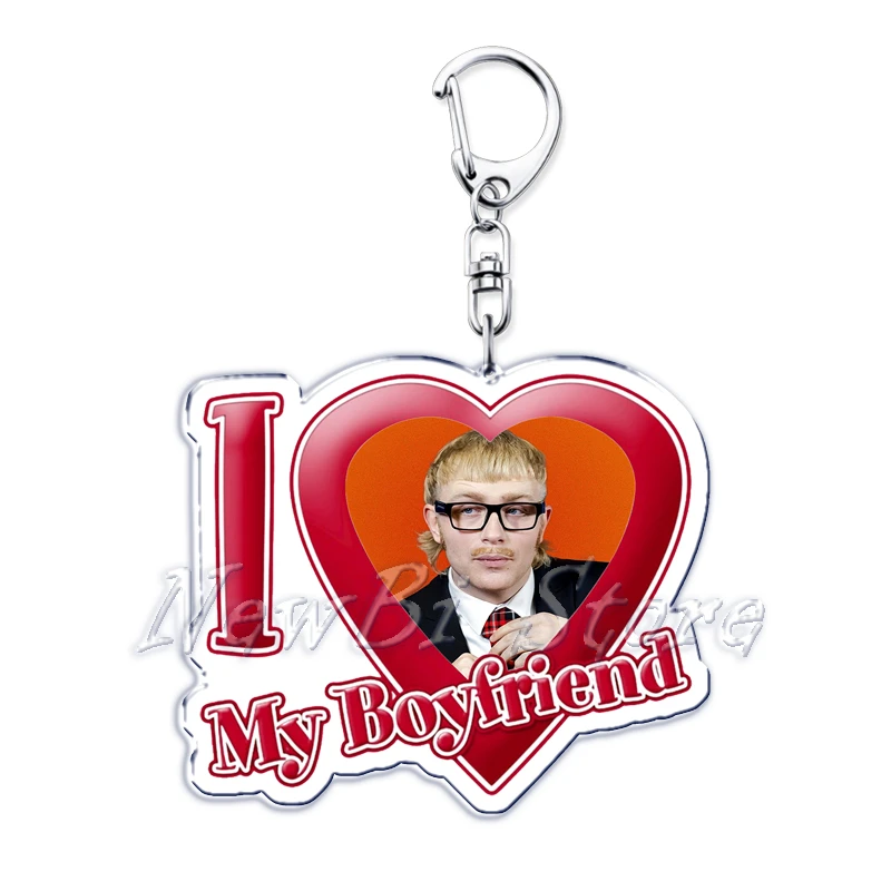 I Love My Boyfriend Singer Joost Klein Schlüsselanhänger Schlüsselanhänger Eurovision 2024 Europapa Ring für Taschenanhänger Schlüsselanhänger Schmuck Geschenke – Detail 19