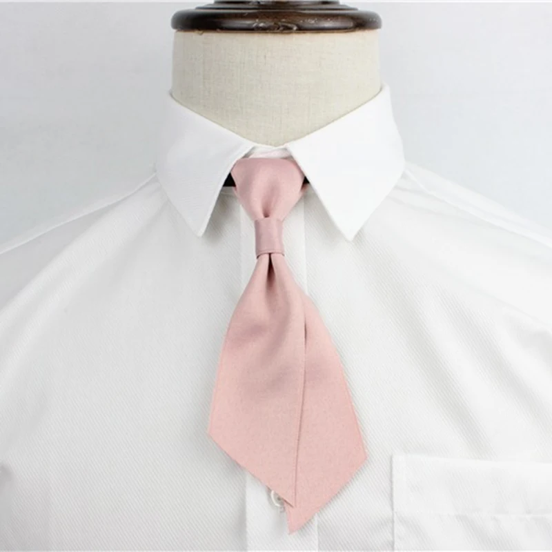 

Fashion Handmade Ribbon Neck Tie Unisex Ladies Bow Ties Men Banquet Shirt Wedding Party Groom Solid Navy Plaid Small Neckties