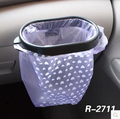 Car Trash Can Hanging Frame Storage Bin Storage Box Car Trash Box Interior Supplies Bag