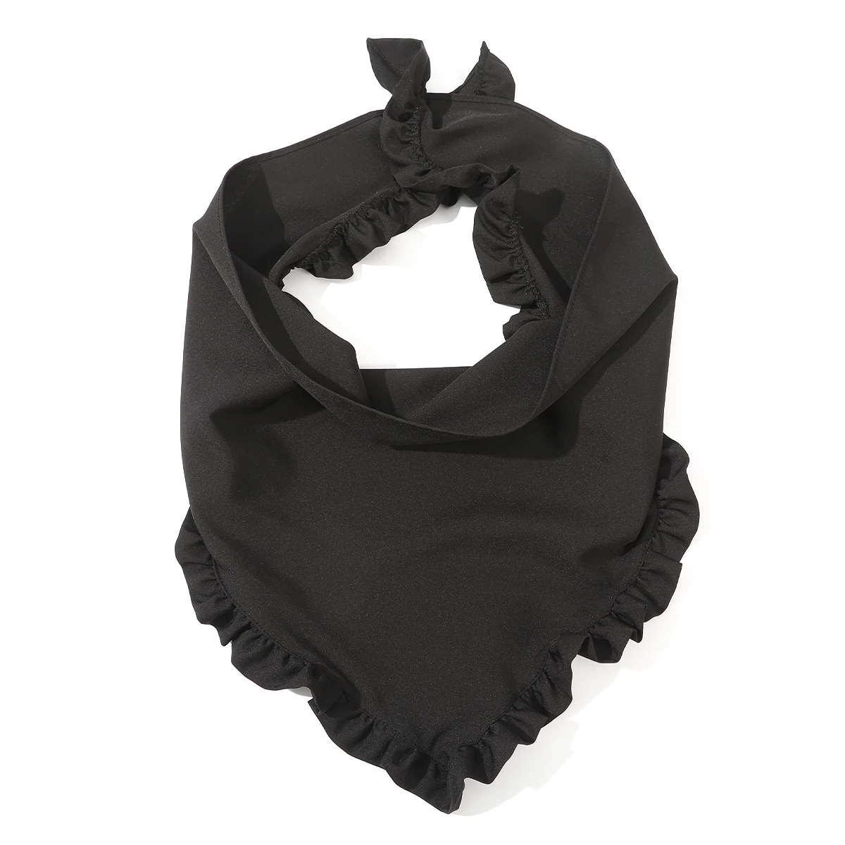 Black Smooth Hair Scarf Hairbands Ladies Bohemia Headwear Headbands Bandana Fashion Travel Photo Beach Hair Accessories