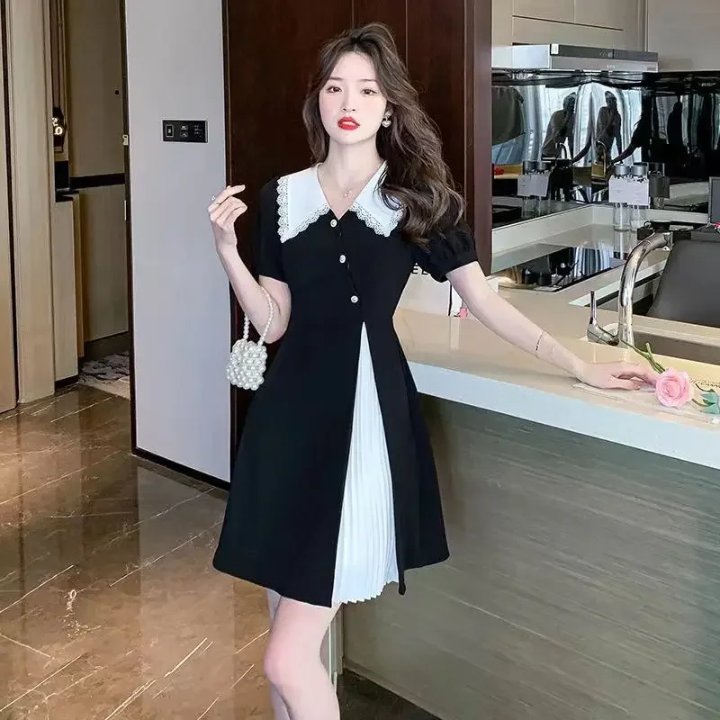 green emerald velvet dress Fairycore Flower Long Evening Dress Women Korean Style Puff Sleeve Tun –  Pbong