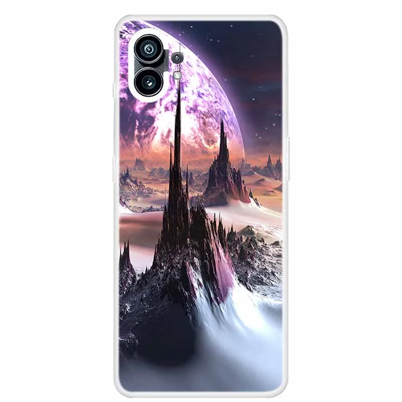 Clear Shockproof Soft TPU Silicone Phone Case - Fashionable Back Cover Design