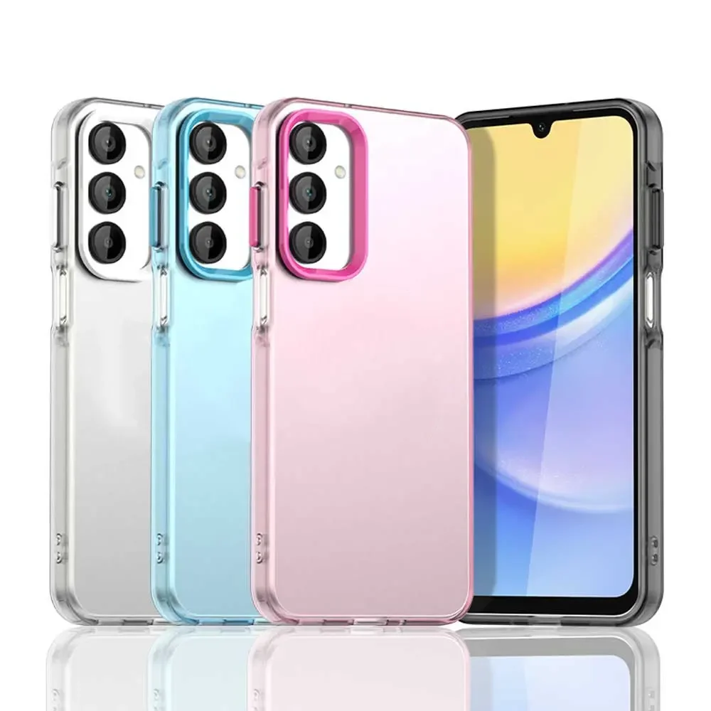 Matte Candy Translucent Frosted Bumper Phone Case