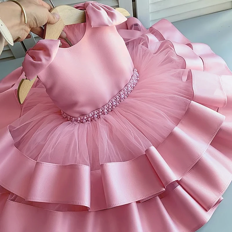 PrincessDressFor1YearBabyGirlsNewborn2ndBirthdayTutu