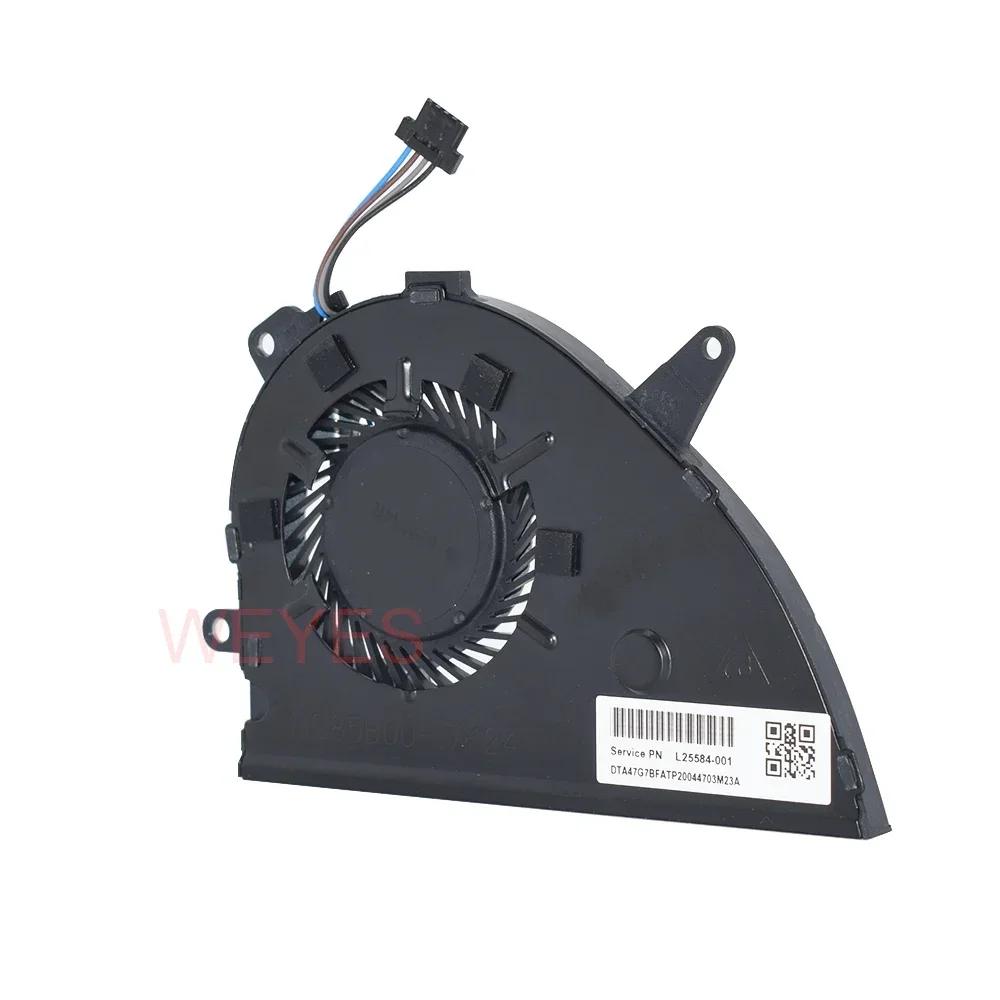 para hp Pavilion 15-cw 15-cs Tpn-q208 Tpn-q210 Portátil Cpu Cooler Ventilador p n: L25584001 Pinos de Refrigeração Novo - Imagem 5