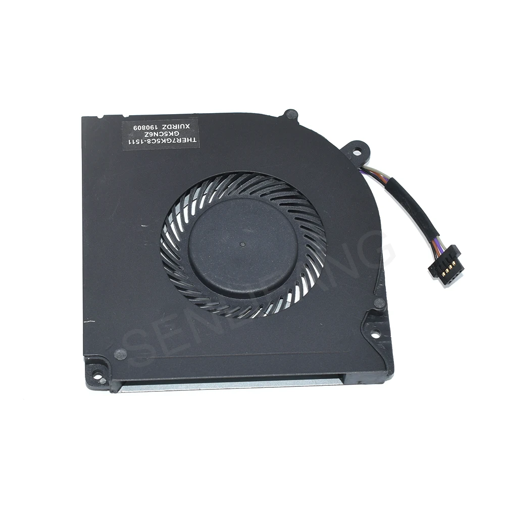 para Sunon Dc5v 2.25w Eg50060s1-c380-s9a Eg75070s1-c450-s9a Cpu Ventilador de Refrigeração Radiador Portátil Novo - Imagem 6