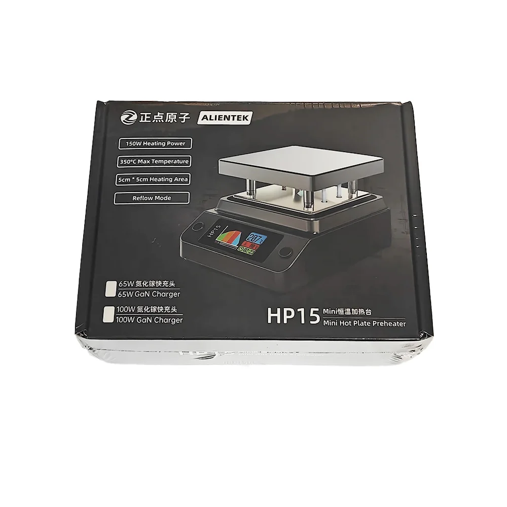 ALIENTEK HP15 Mini Heating Plate PD Digital Constant Temperature 350℃ Disassembl