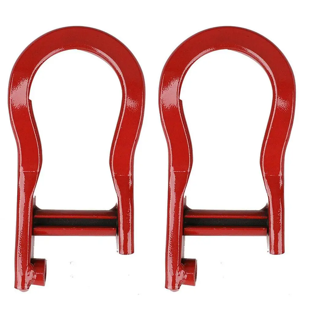 

2x Car Tow Hooks for 1500 07-18 Red Replace Accessories