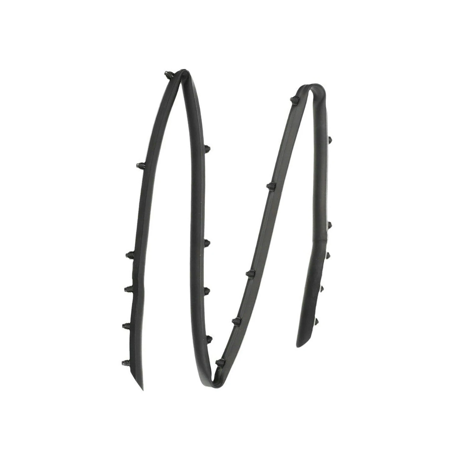 Front Bumper Shield Rubber Seal Strip Trim For 2012- Hyundai Accent Sedan Exterior Parts Styling Mouldings