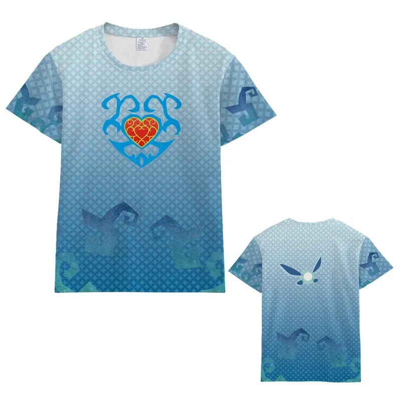 Summer Children's T-shirt Hailaru Brave Swordsman Link 3D Printed Pattern T-shirt Fashion Casual Short Sleeve 6