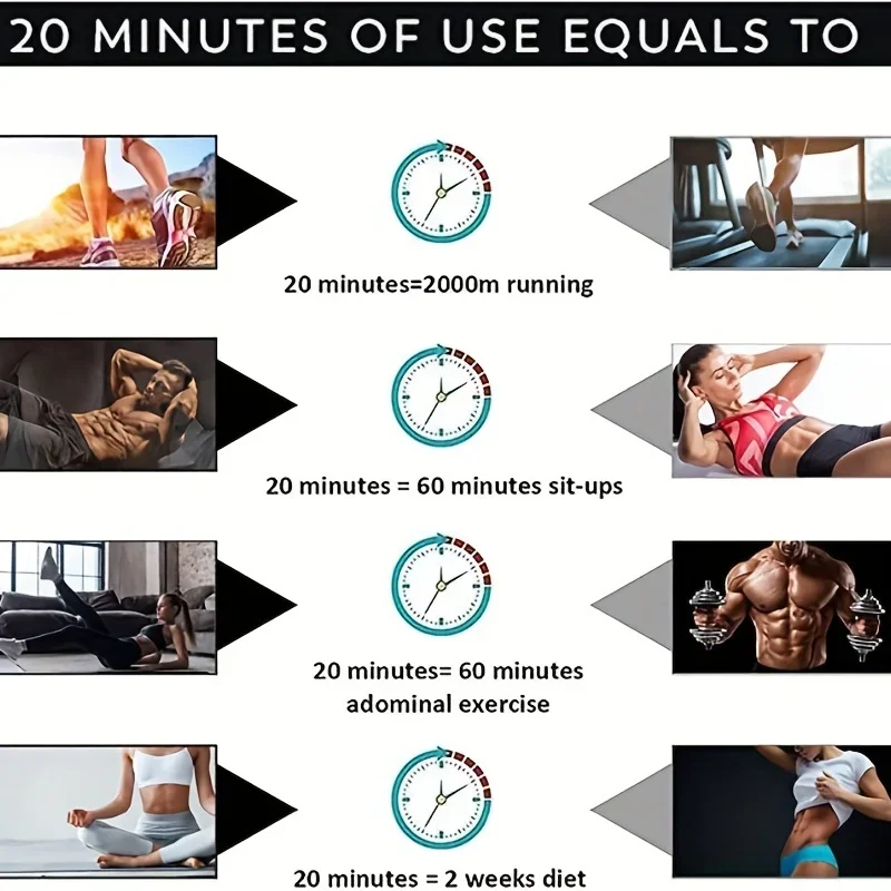 USB Rechargeable Ems Muscle Stimulator 3 in 1 Smart Wireless Specialized for Abs and Arms Electric Body Shaping and Slimming