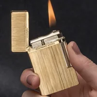Zorro Loud Voice Kerosene Lighter Metal Wire Drawing Sideslip Grinding Wheel Ignition High-end Smoking Accessories Gadgets 1