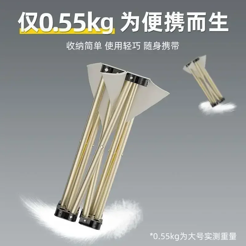 Retractable Stool Outdoor Portable Folding Camping Collapsible Foot Stool Hiking Beach Travel Picnic Fishing Seat