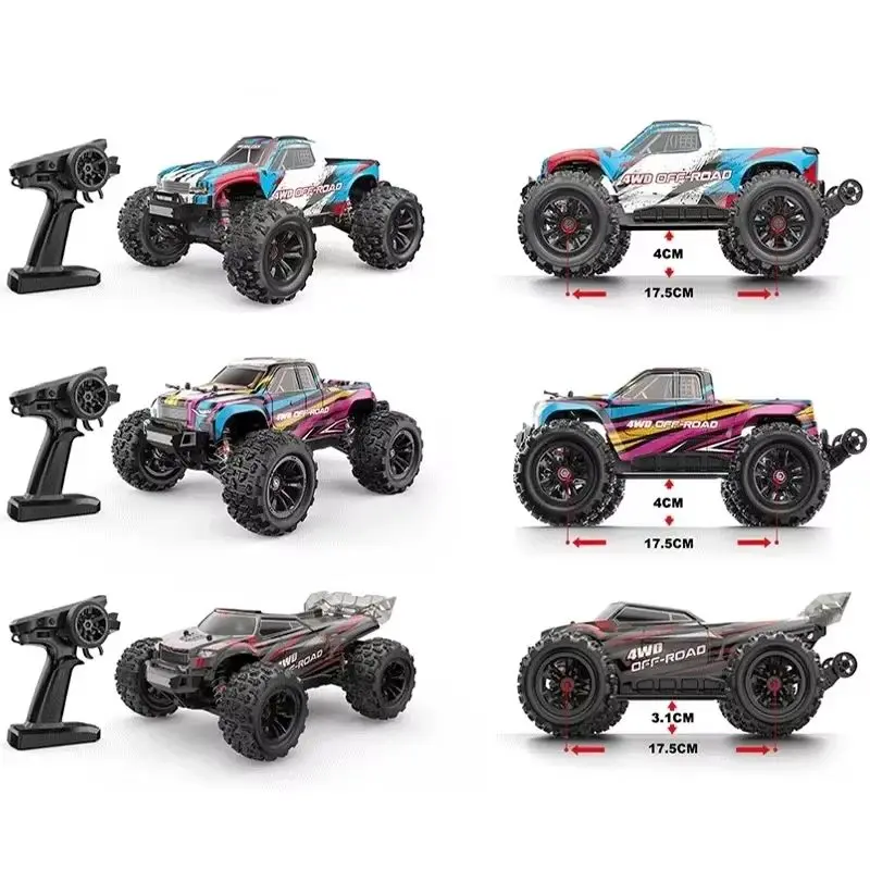 Meijiaxin 16207&16208&16209&16210 Four-wheel Drift Metal Transmission Car rc Brushless Racing Toy Gift 5