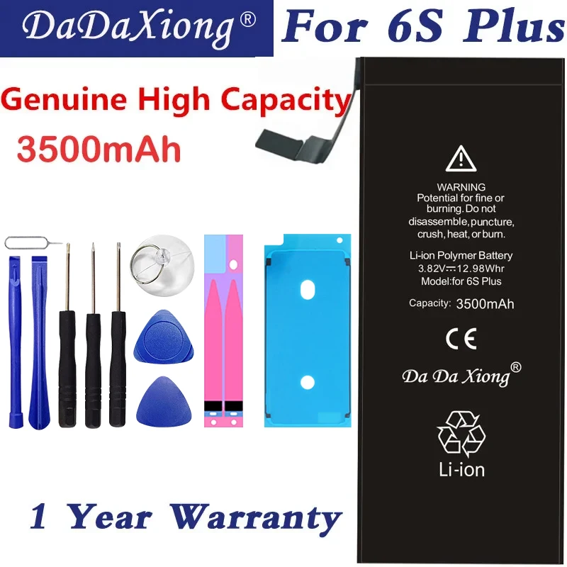 

Original DaDaXiong Battery For iPhone 6S Plus 6SPlus Li-ion Replacement 3500mAh High Capacity Retail Package
