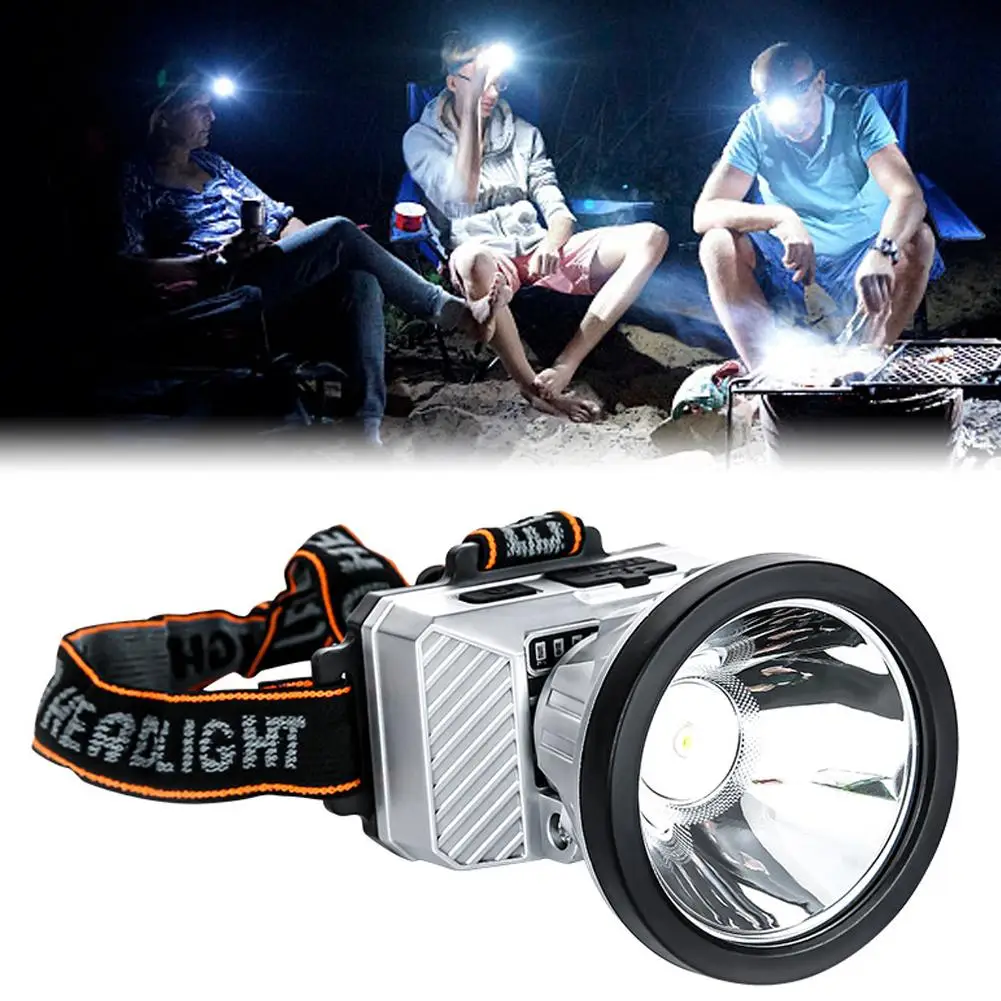 

Long Endurance Strong Light Long-range Headlights Night Miner's Lamp Camping Exploratory Fishing Lamp E3A6