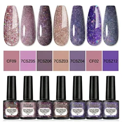 Luxurious Matte Gel Nail Polish Set - 6 Premium Colors (HGGUUF02)
