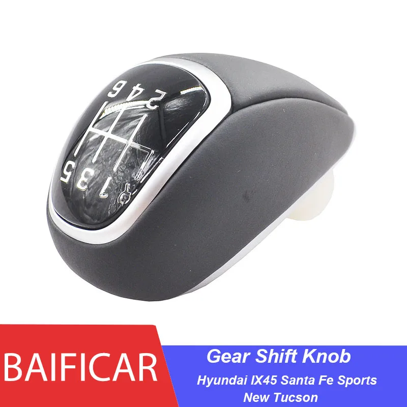 Baificar Manual Leather Gear Shift Knob 437112w200 437113z200ry For