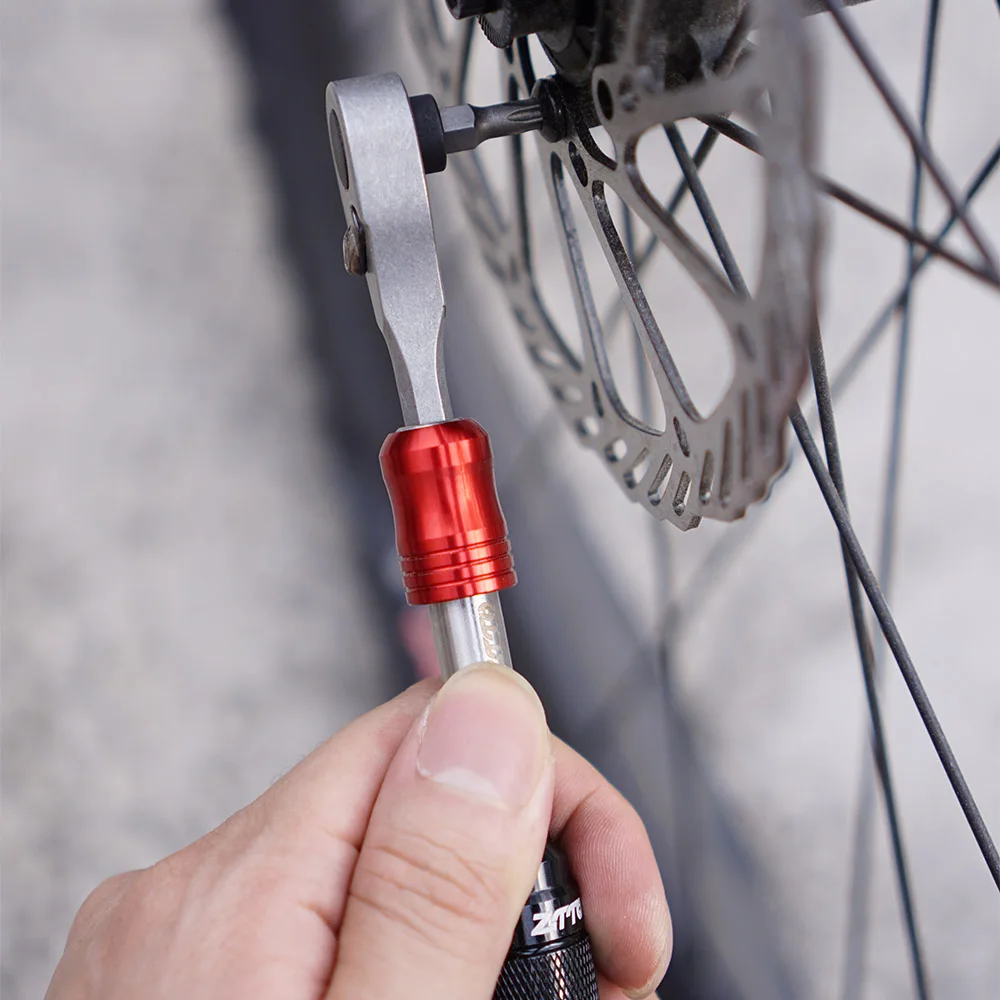 ZTTO Bicycle Mini Ratchet Wrench Portable Multifunctional Tool