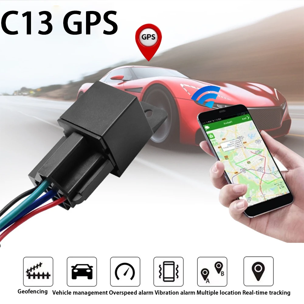 C13 Car Locator Children's Antiloss Spare Track Playback Car Gps