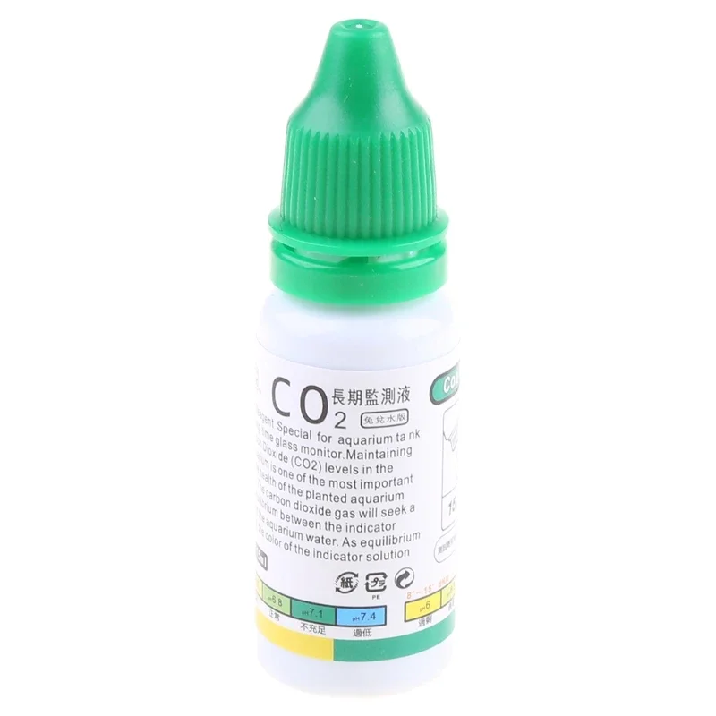 Aquarium CO2 Solution Fish Liquid Test Plants Supplies Long Term