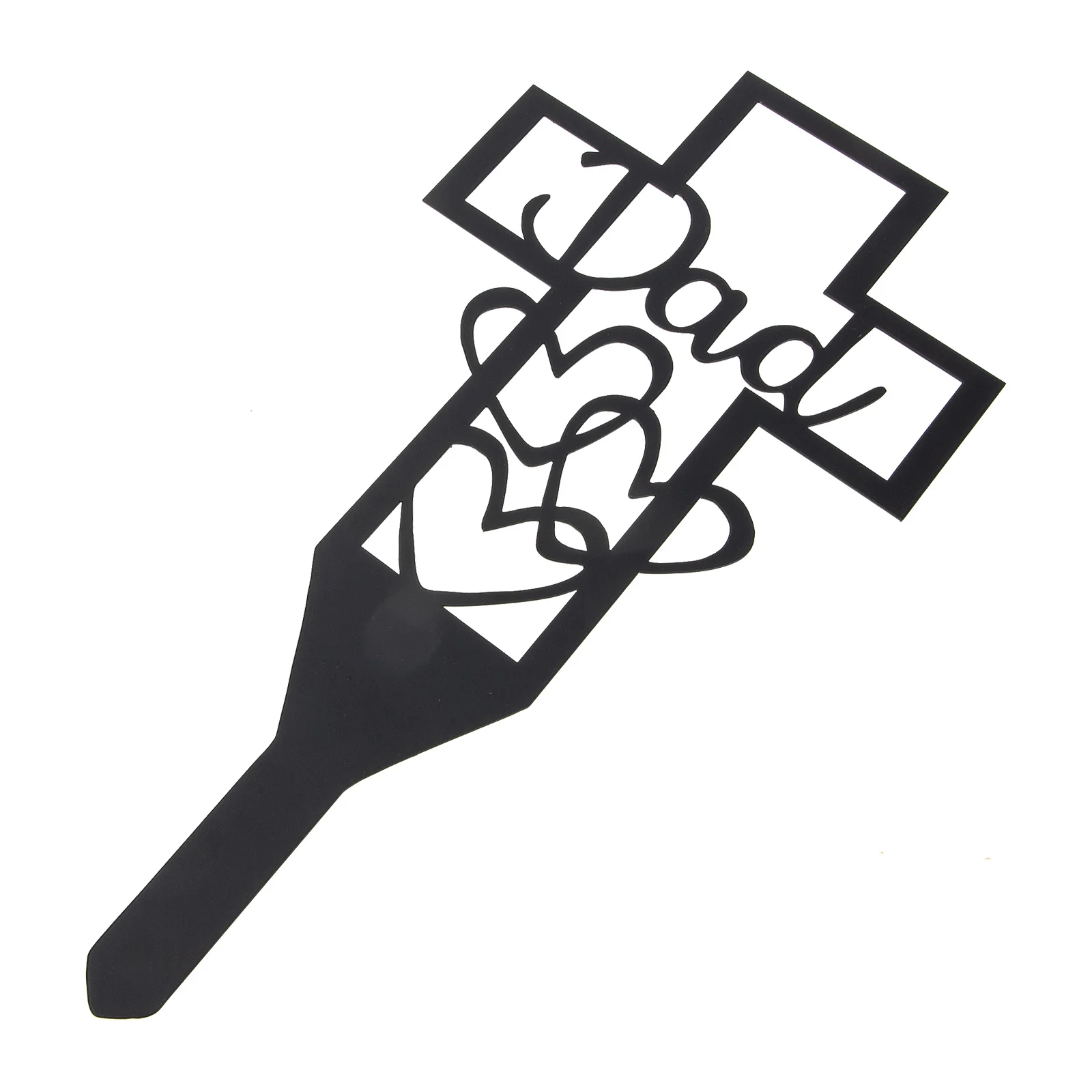 

Cemetery Insert Decorative Stake Courtyard Lawn Ornament Inserted Ground Ornaments Outdoor Sign