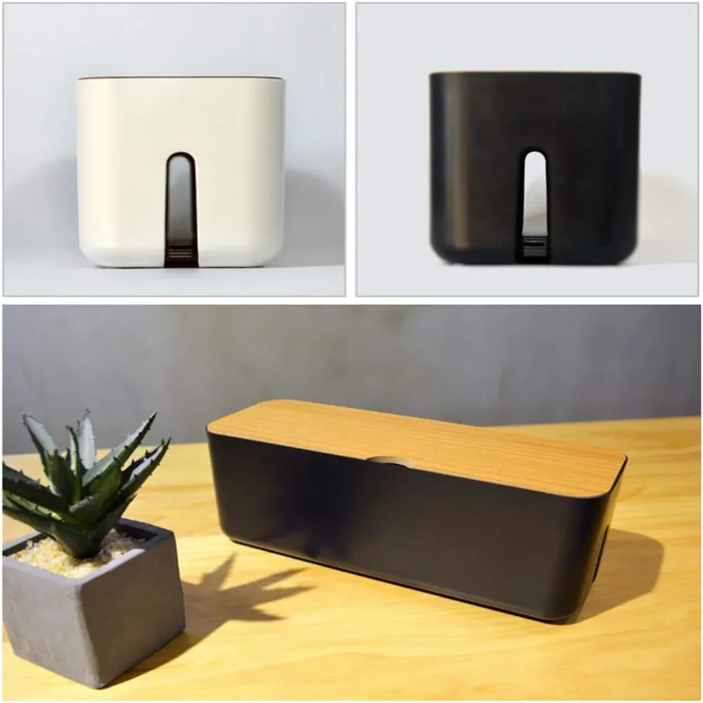 Cable Storage Box for Extension Cord Power Stripe 1