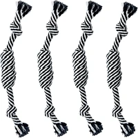 Puppy Rope Toys for Small Dogs, Rope Candy Toys, Puppy Dental Cleaning Chew Toys Knots Dog Rope Toy for Aggressive Chewers Smart 1