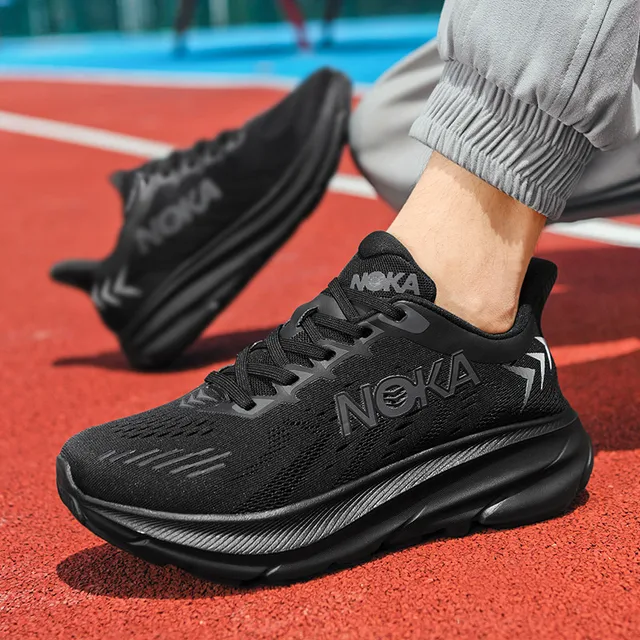 Zapatos deportivos de alta calidad para hombre, zapatillas bajas con amortiguación superior, zapatillas deportivas de malla ligeras y cómodas, zapatos casuales versátiles - Imagen 3