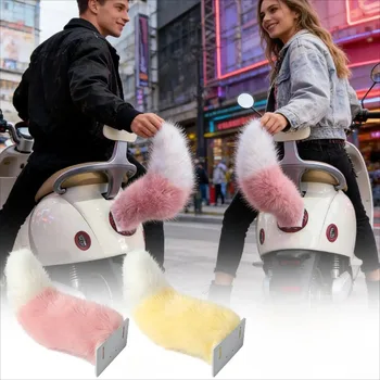 Decorazione posteriore per moto a forma di coda di volpe, divertente, rimovibile, telecomandata, elettrica, per moto, coda di animale ornamentale.