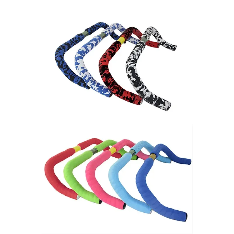Road Bike Handlebar Tape Anti Slip Silica Gel Shock Absorption Cycling Bar Bicycle Accessories
