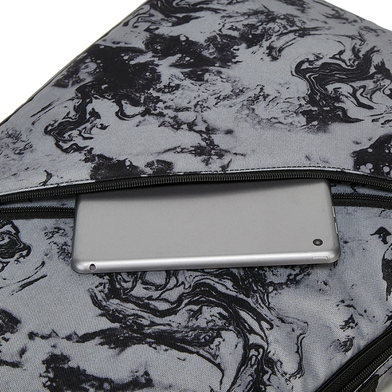 Guitar Bag Electric Guitar Bag 900D Waterproof Oxford Cloth Double Straps Soft Case Foldable 12mm Sponge Padding