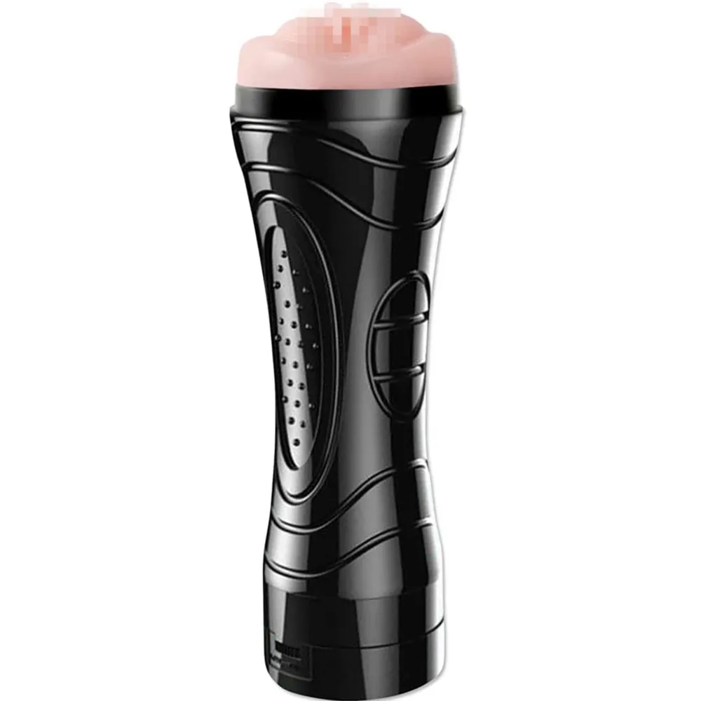 One Unit 2 In 1 3D Male Masturbators Cup Adult Sex Toys Blow Job Stroker Realistic Textured Pocket Vagina Pussy Man Masturbation