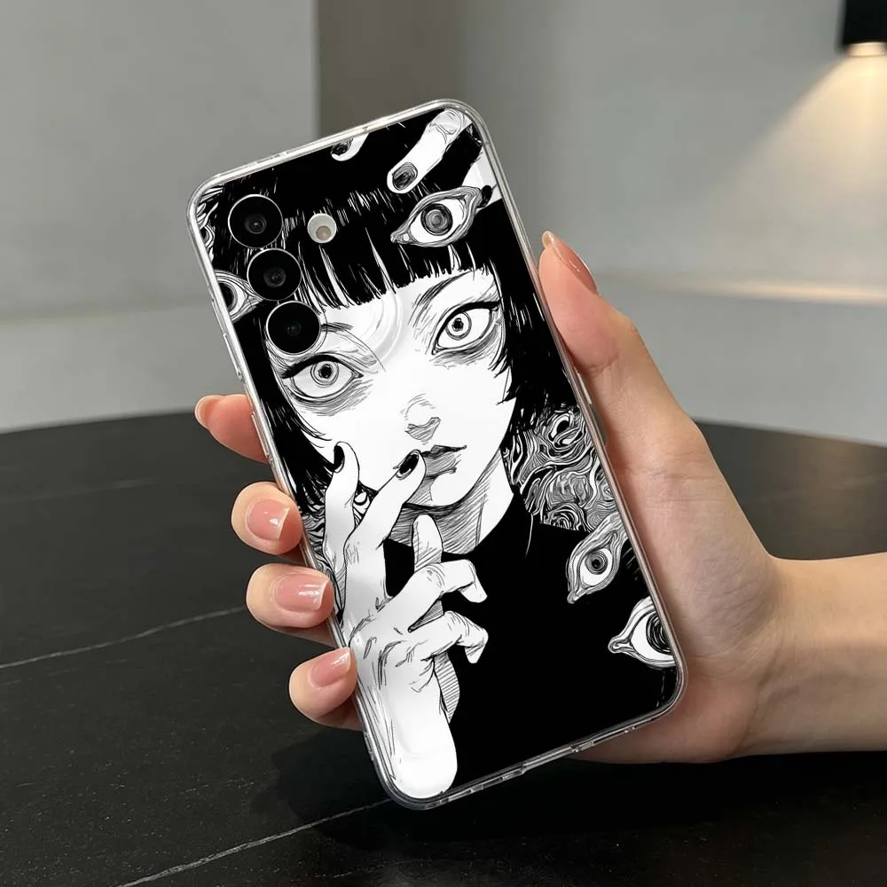 Junji Ito Horror Art Phone Case Cover