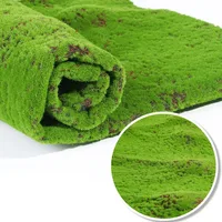 50X50cm Artificial Grass Rug Fake Moss Lawn Garden Landscape Turf Roll Festival Wedding Decoration  Mat Carpet 6