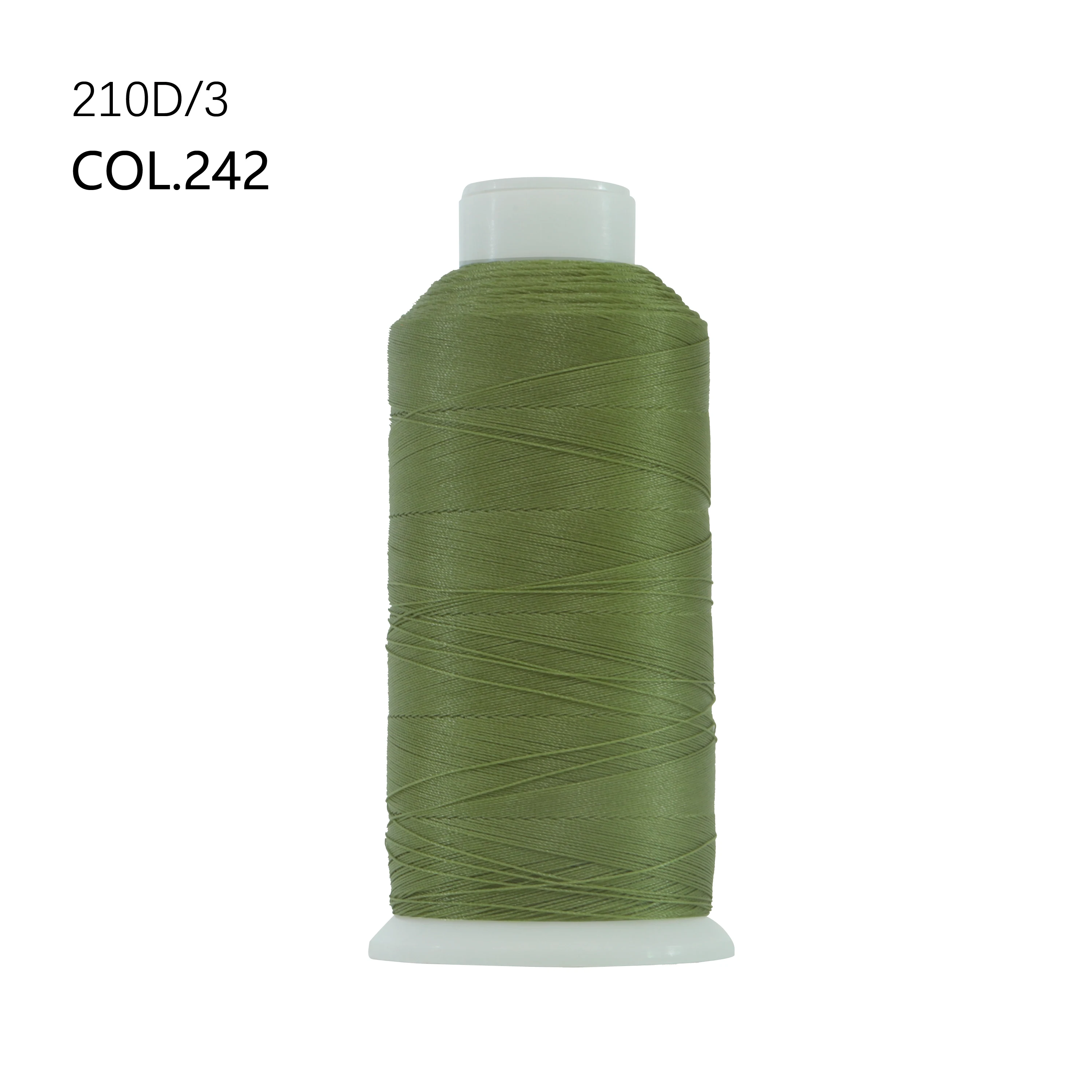 Heavy Duty Nylon Bonded Thread for Leather, Upholstery, Shoes, and Canvas Sewing - 1500 Meters, 0.3MM Thickness