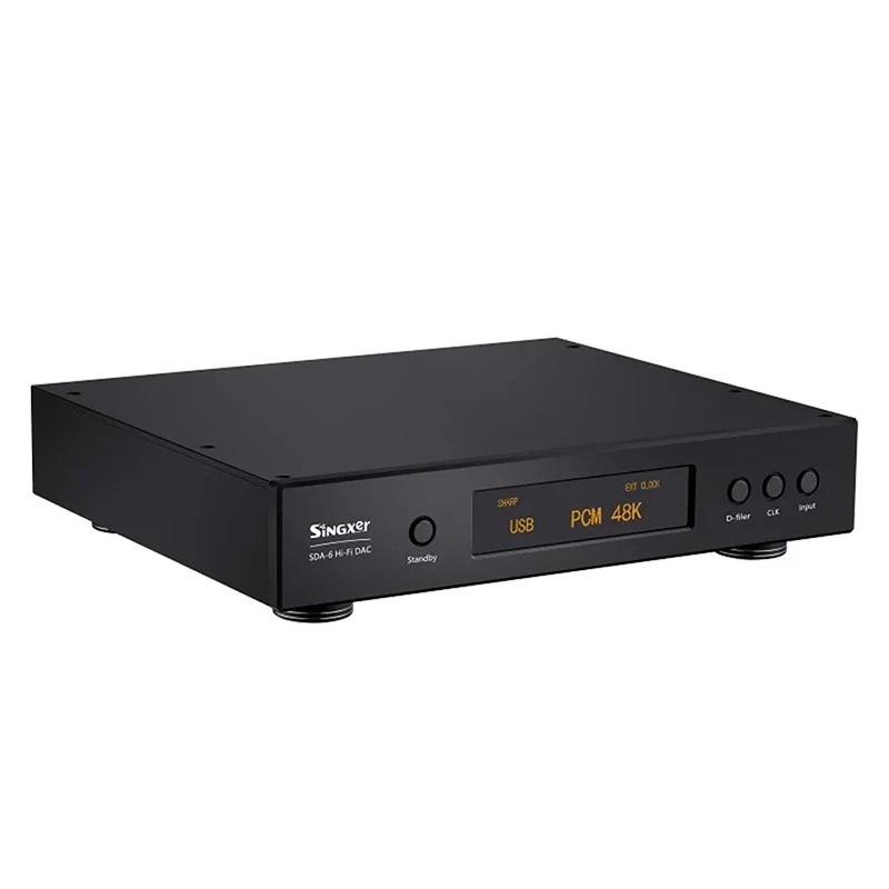 싱스커 SDA6 프로 2 디지털 오디오 디코더 HIFI DAC AK4191 AK4499EX*2 인터페이스 USB 네이티브 소스 하드 디코딩 DSD512 sda 6 pro2