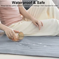 Электрическое одеяло 220 В, более толстый автоматический термостат, одеяло с электрическим подогревом, грелка для тела, термоматрас для комнатного одеяла с подогревом — изображение 6