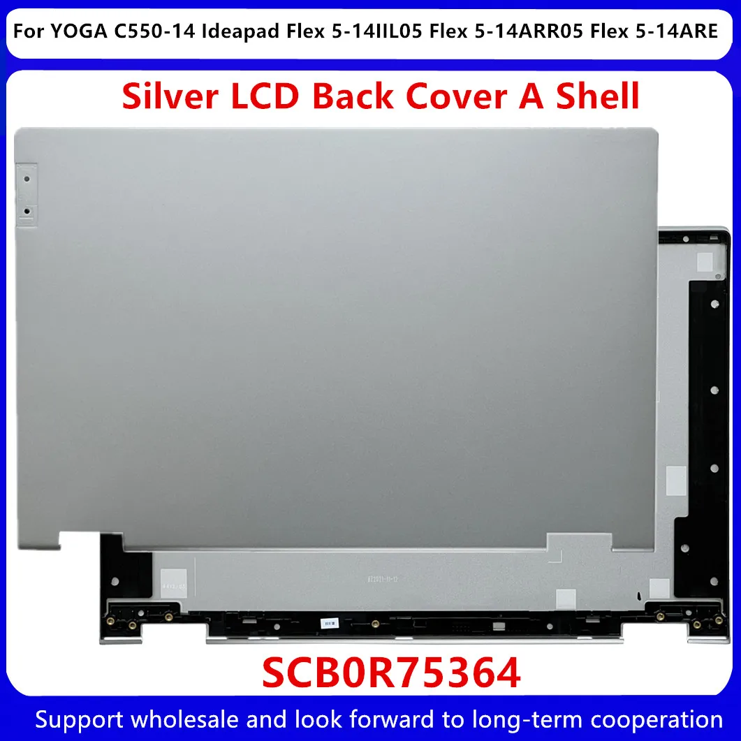 para Lenovo Yoga C55014 Ideapad Flex 5-14iil05 Flex 5-14arr Flex 5-14are05 Lcd Capa Traseira um Escudo Scb0r75364 Scb0r75367 Novo - Imagem 4