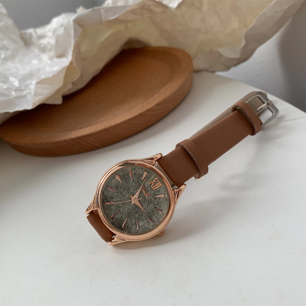Fashion Temperament Casual belt  Watch For women's girl Student Chain watch strap watch Women's accessories