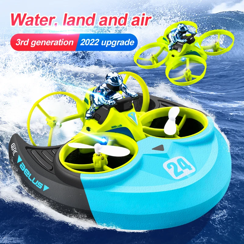 Waterproof Remote Control Quadcopter Plane Toy for Kids