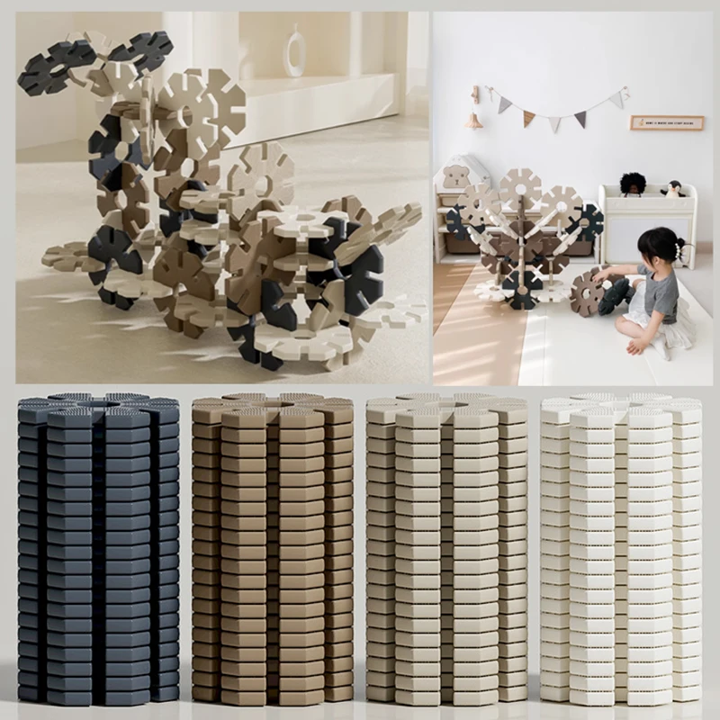 ABS HDPE Stepping Stones Kids Toys Stacking Balance