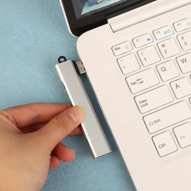 High-Speed 4-Port USB 3.0 Hub with Type C Splitter