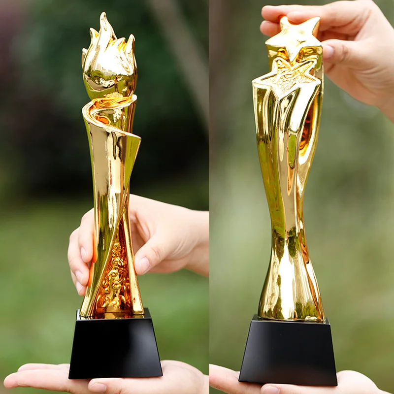 

Смола Трофей Lucky Star, Индивидуальный креативный металлический трофей, Трофей конкурса, Надпись чемпиона