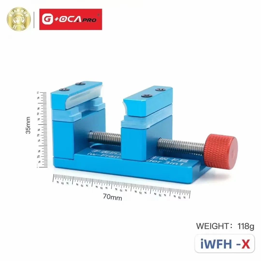 IW-Frame Holder iwfh-X Fixture IWatch Repair Holder iWtach LCD Back Cover Remove Fixture 3 IN 1 Removing Motherboard phone repair tools