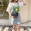 Fashion Women's Small Crossbody Bag PU Leather Messenger Bags Zipper Handbags Luxury Designer Purse Summer Travel Bag for Female 5